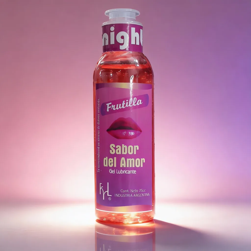 Gel Comestible Lubricante Frutilla Saborizado Masajes 80cc FYL