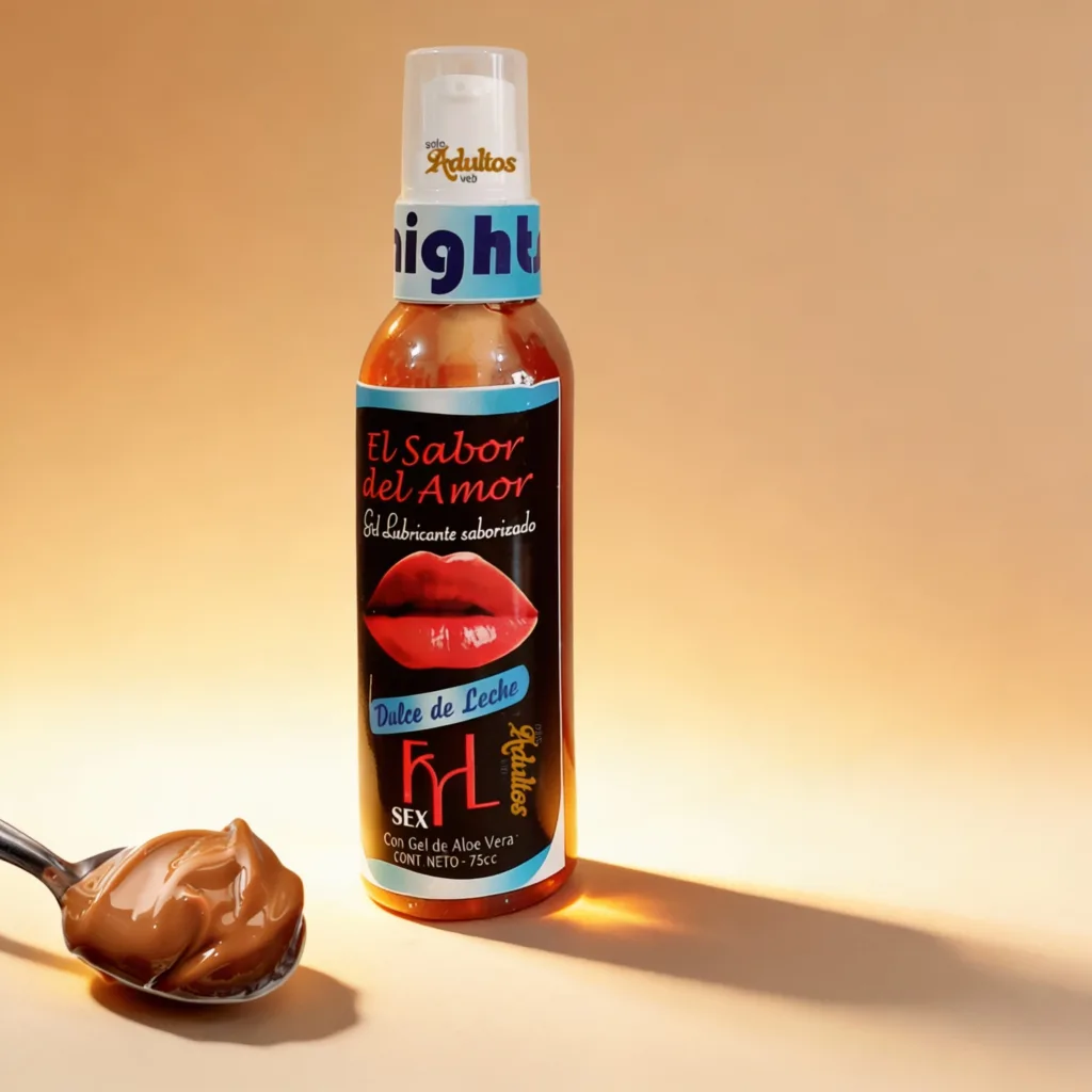 Gel Comestible Lubricante Dulce De Leche Saborizado Sexo Oral 80cc FYL