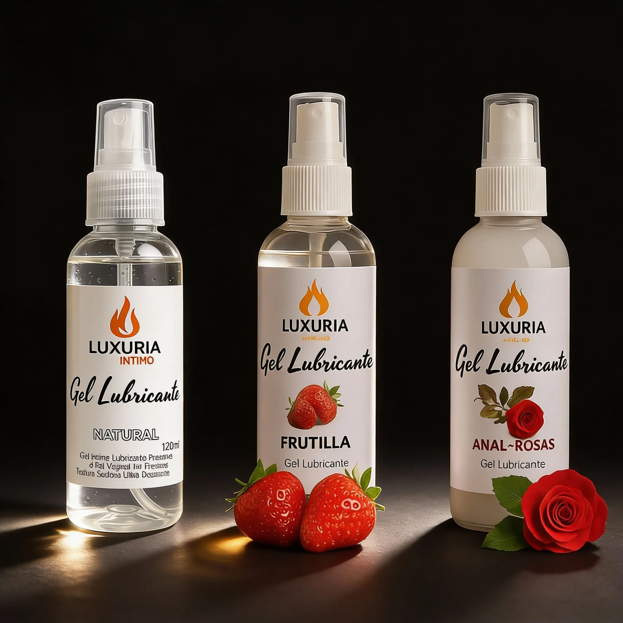 Combo Gel Lubricante Luxuria Pack x3: imagen 1