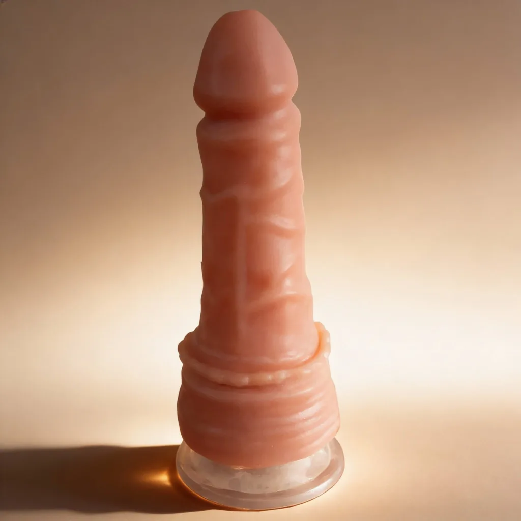 Consolador Pene Macizo Realistico 13×3cm – Con Ventosa