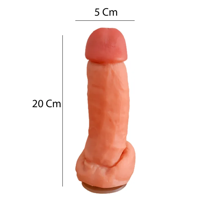 Pene Silicona Kong Medidas