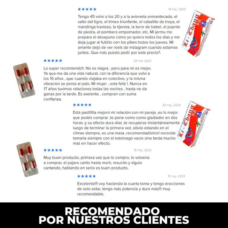 Li Chang 48 Capsulas (6x8) - Vigor Masculino