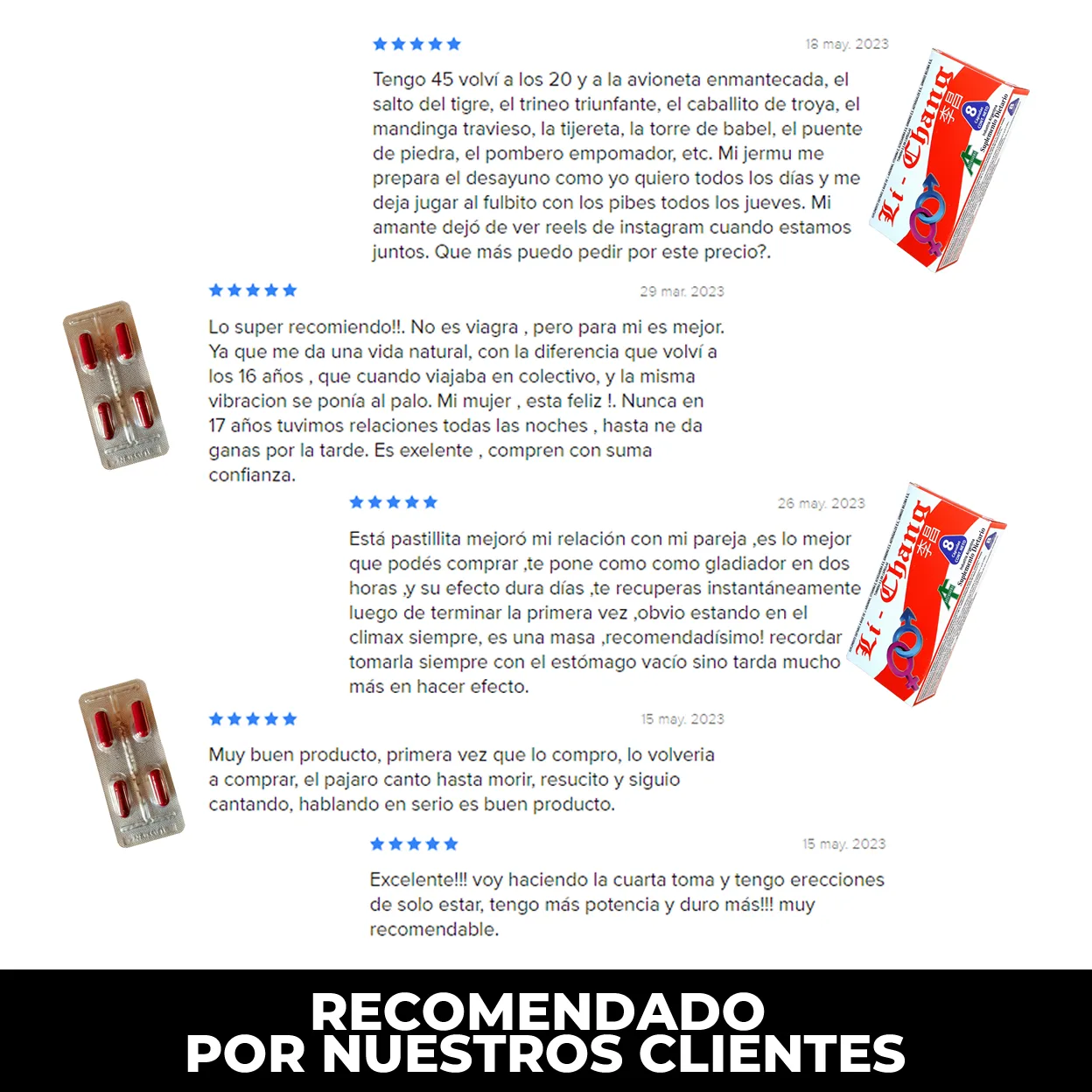 Li Chang 48 Capsulas (6x8) - Vigor Masculino: imagen 3