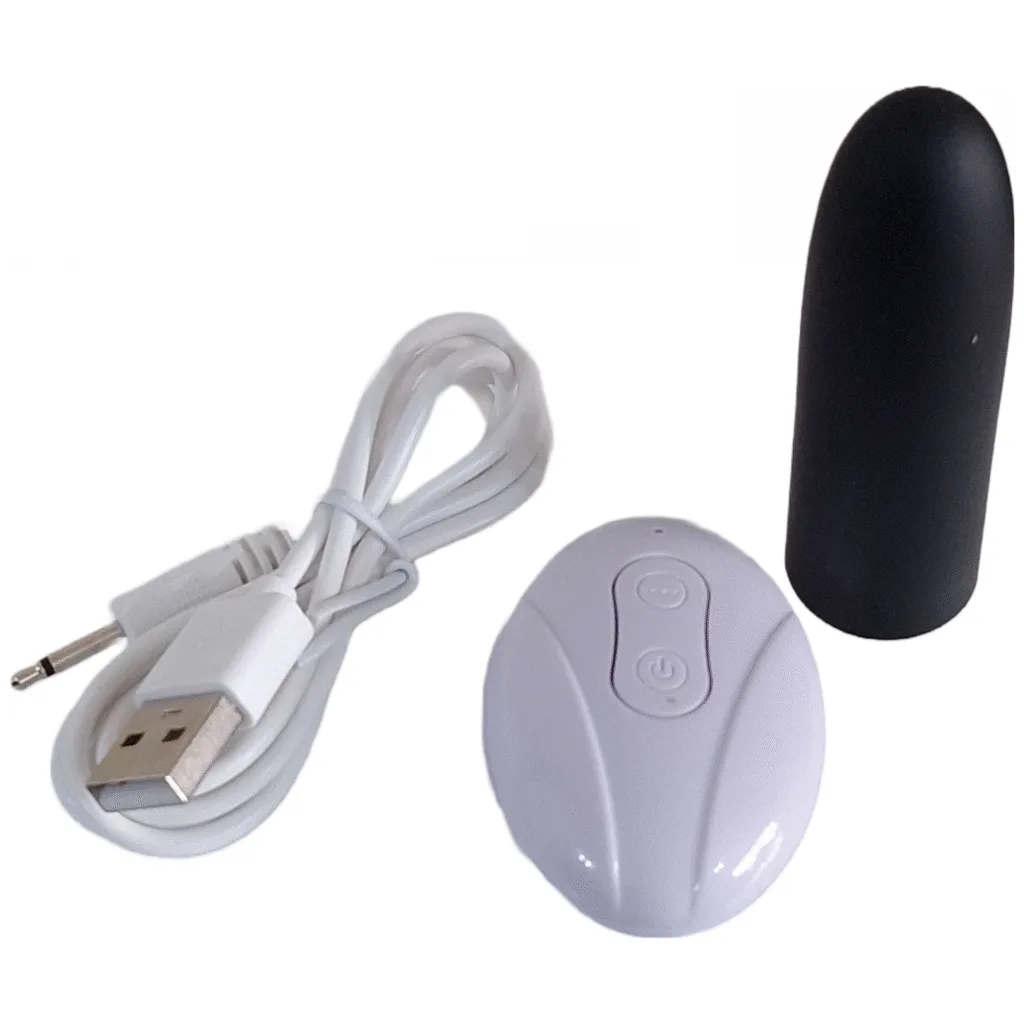 Bala vibradora con Control Inalambrico - Carga USB