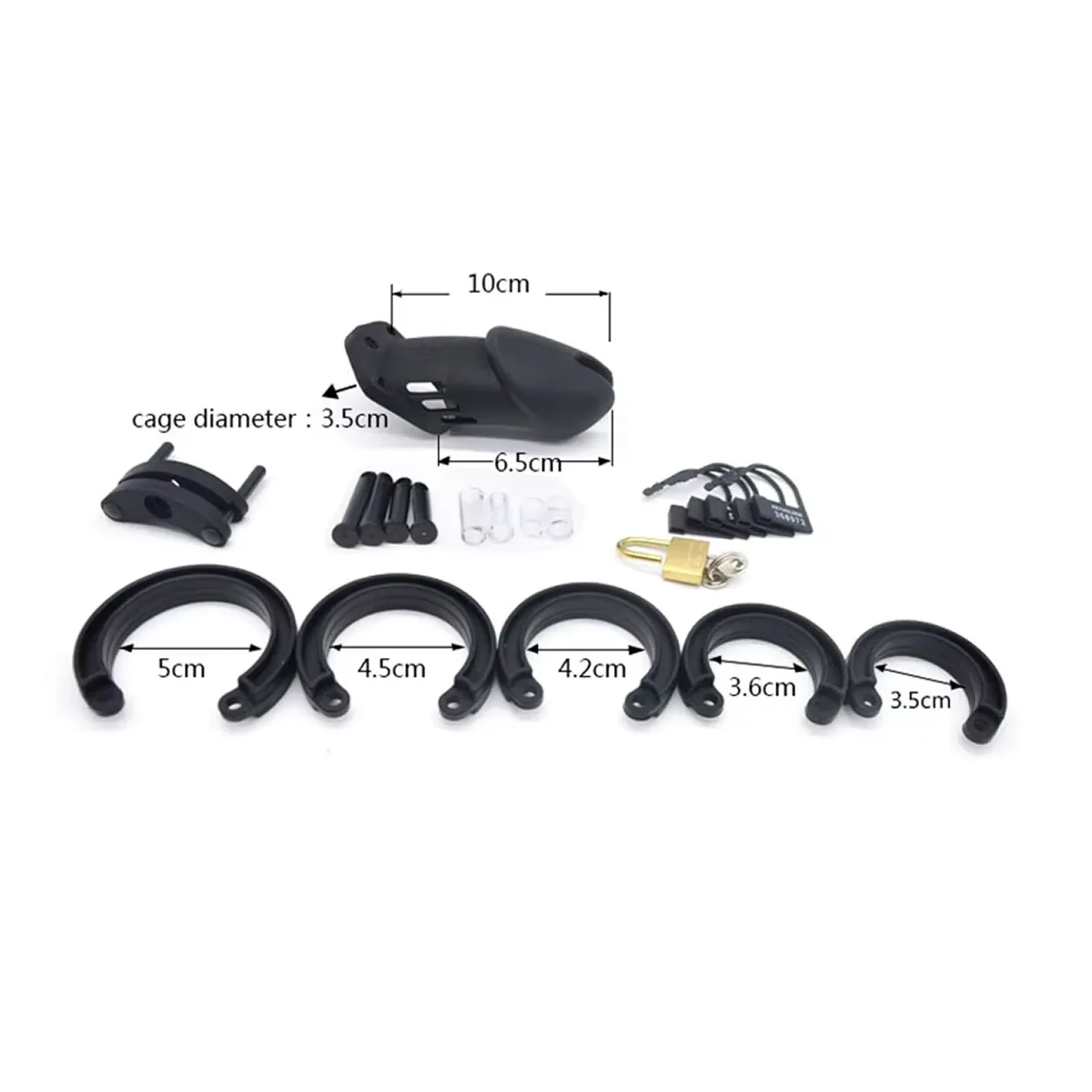 Dispositivo De Castidad Jaula De Pene Cb 6000: imagen 2