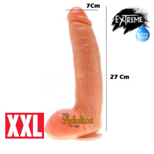 Arnes De Cuero Reforzado + Pene XXL - Grande: imagen 6