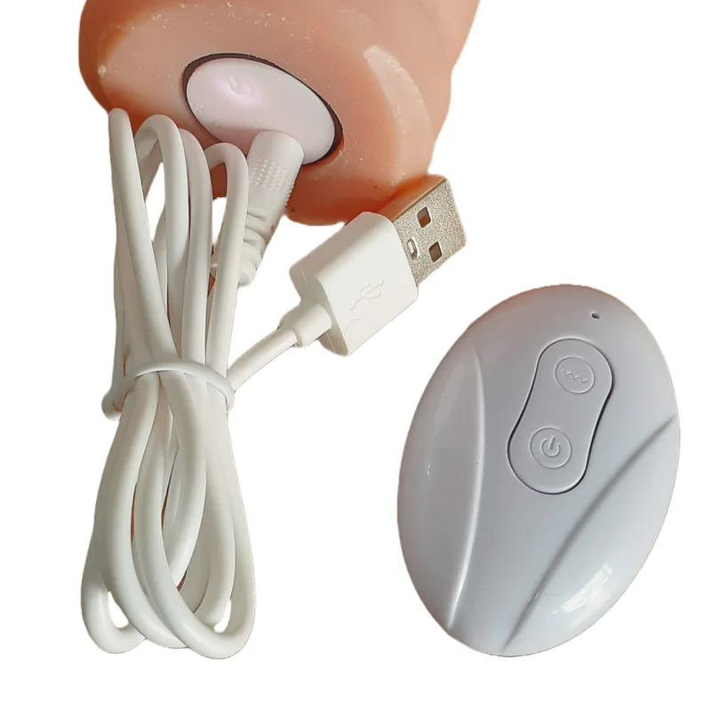 Pene Vibrador con Control Remoto - Carga USB