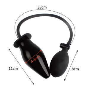 Plug Anal Inflable - Dildo Gel: imagen 4