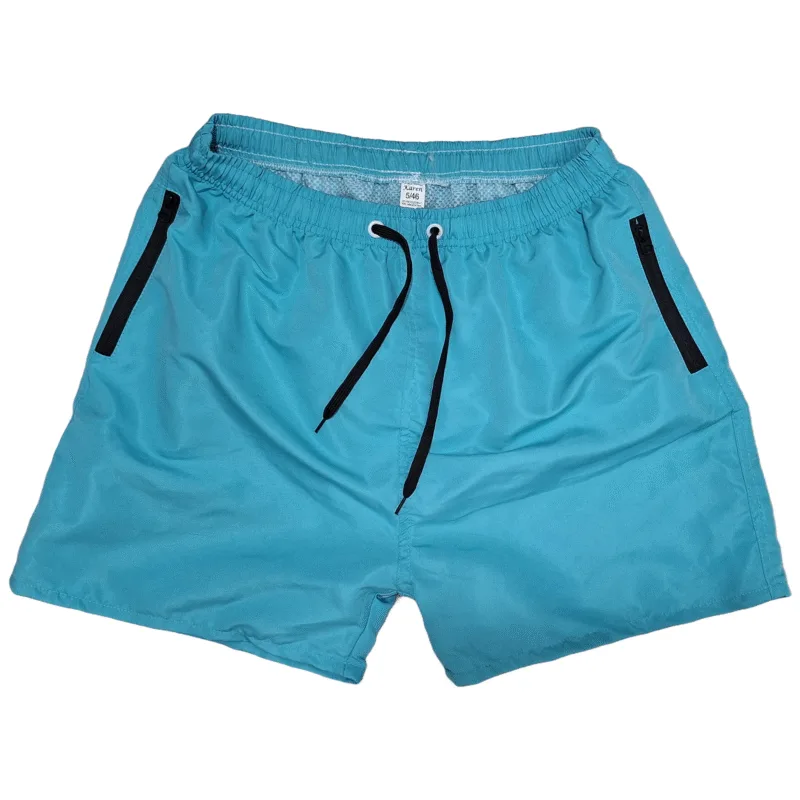 Short De Baño Bolsillo con Cierre y suspensor