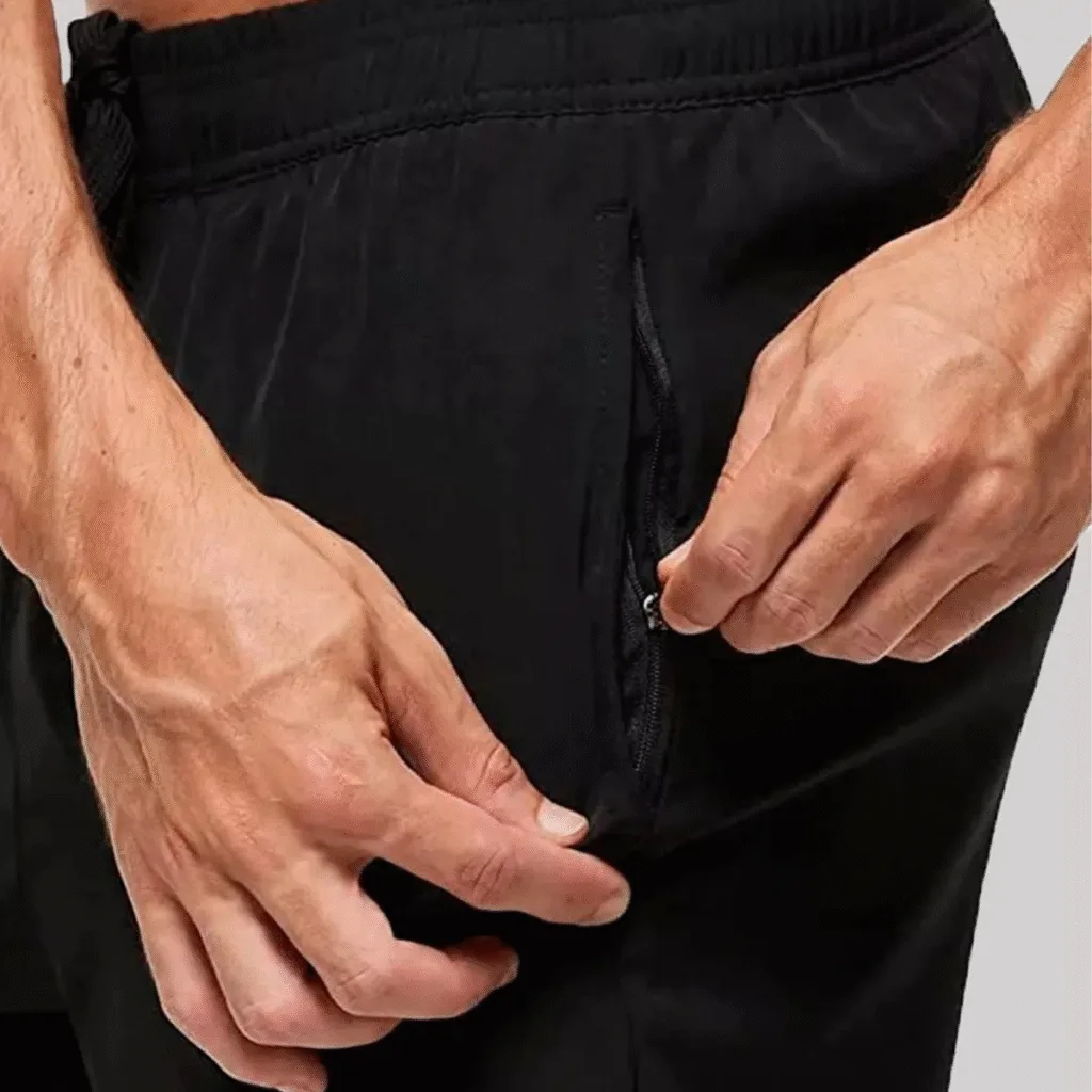 Short De Baño Bolsillo con Cierre y suspensor