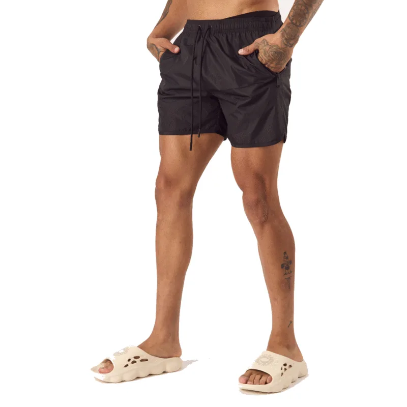 Short De Baño Bolsillo con Cierre y suspensor