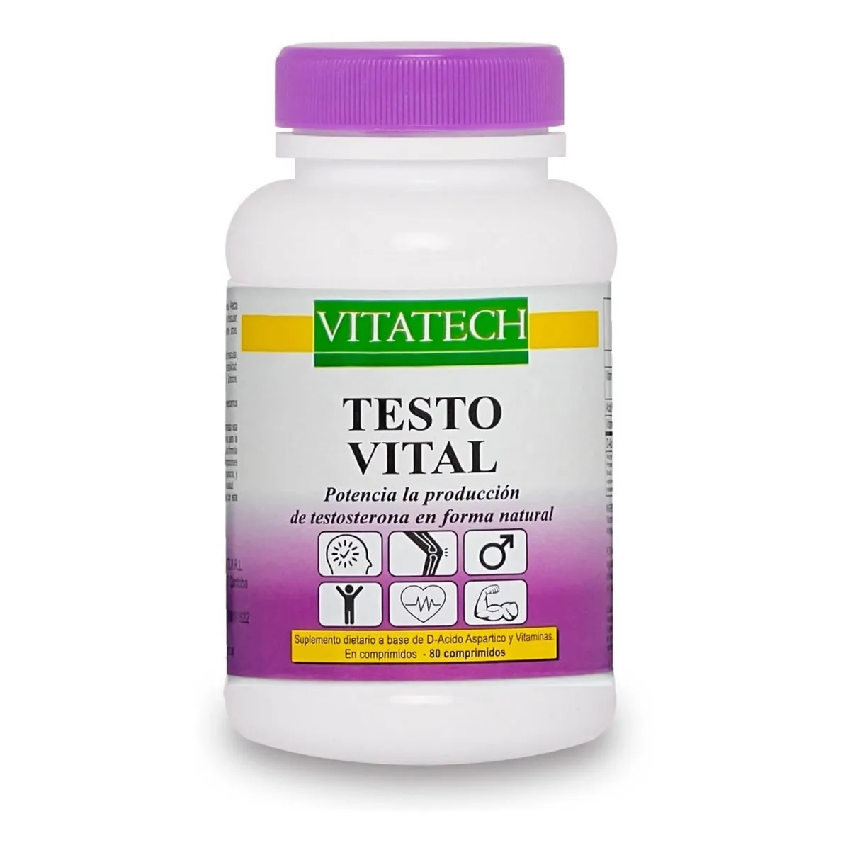Testo Vital - Complejo Vitaminico - Testosterona: imagen 1