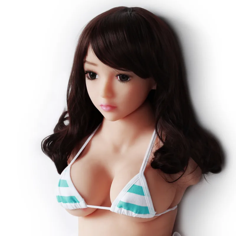 Torso Masturbador con cabeza pechos vagina y ano 60 cm