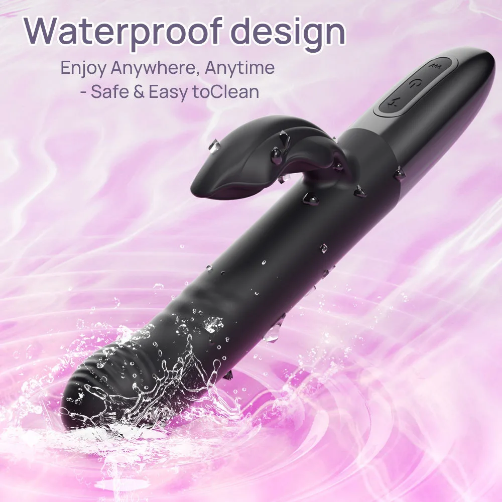 Vibrador Punto G con Movimiento y Rotación (Sube y Baja): imagen 2