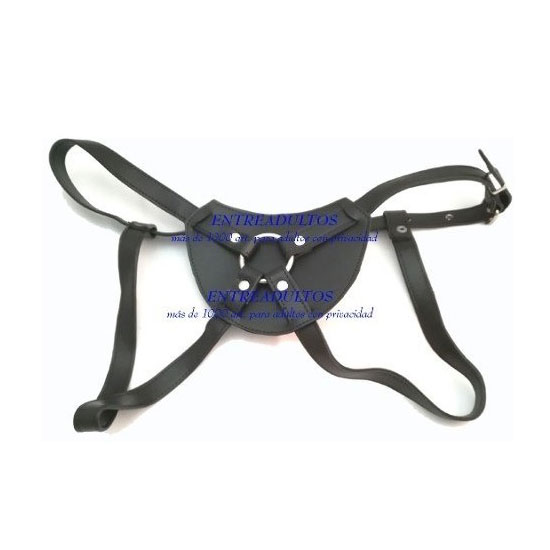 Arnes Cuero Reforzado Regulable - Con Hebillas