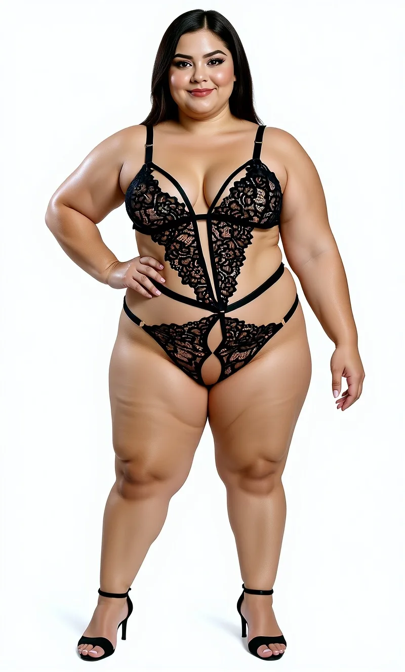 Body Encaje Abierto (art 811) Talle 90 al 110